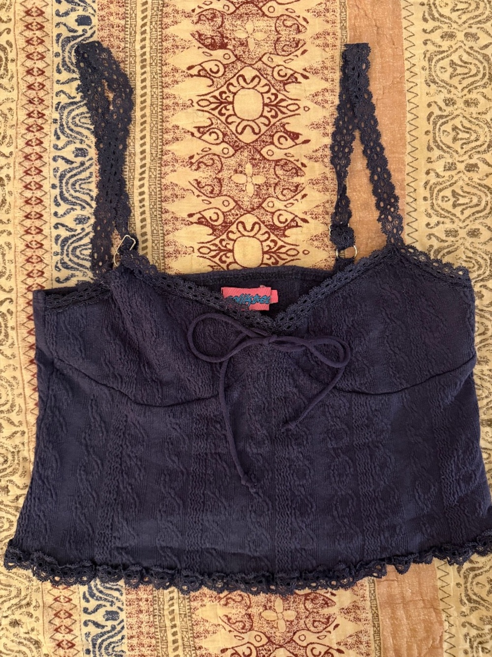 Edikted blue tank top